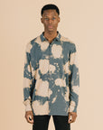 Cloud Dyed Long Sleeved Shirt